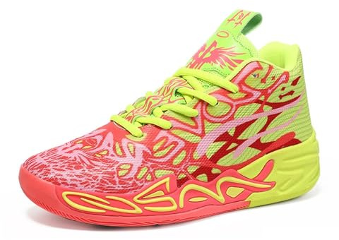 Herr Dam basketskor med hög topp Anti Slip Basketsko Gym sneakers Utomhussporter Sko Trainers för Sport Athletic Jogging Fitness sportskor