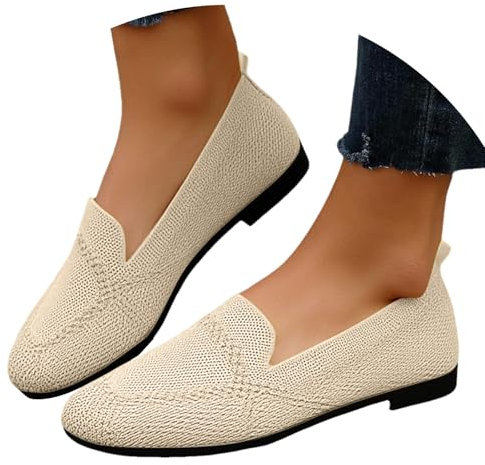 Bilarinas Zapatos Planos Mujer Comodas Verano Vestir Calzado sin Cordones Pretty Barefoot Entretiempo Elegentes Mocasines Slip on Clasico Ligeros Zapatillas Transpirables Ballet Fiesta Deportivas 2025