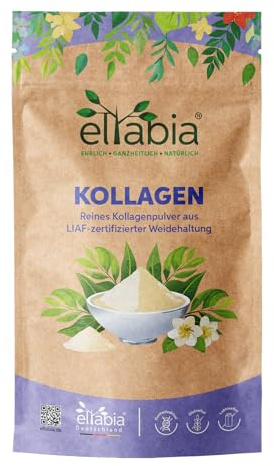 Kollagen Pulver 1kg | LIAF Zertifizierte Weidehaltung Grassfed | Rind Halal Collagen Hydrolysat Peptide