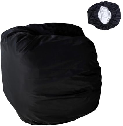 MUELODSIC Bolsa para Maletero De Bicicleta Montaña Negra M, Funda Protectora Resistente Al Agua, Cubierta De Lluvia Ligera, Adecuado para Ciclismo y Actividades Al Aire Libre