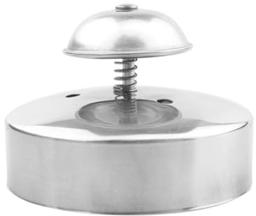 Toyvian Cortador y Sellador de Sándwich Inoxidable Molde para Prensa de Pan Cocina Portátil para Adultos