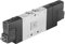 CPE18-M1H-5/3G-1/4 (170247) Magnetventil Ventilfunktion:5/3 geschlossen Betätigungsart:elektrisch