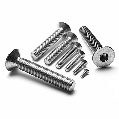 25 Stück M5 x 30 mm Senkkopfschrauben Edelstahl DIN 7991 Senkkopf Innensechskant A2 V2A VA