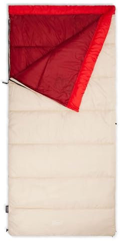 Coleman Flatlands 30/40/50°F Adult Sleeping Bag, Made from 100% Recycled Material, Big & Tall Options, Cool-Weather Sleeping Bag