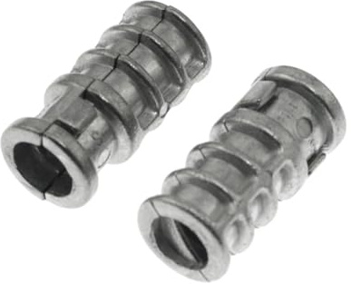 Maxmoral 20PCS Zinc Bolt Concrete Anchor 1/4x1 inch Long Masonry Anchor Hole Concrete Anchor Wood Expansion Screw Shroud for Medium Projects Shelving Window Frames Plumbing Systems