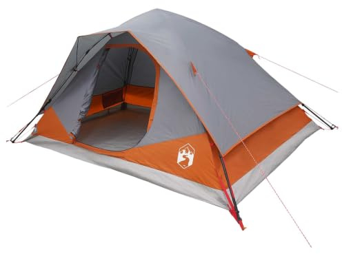 mtlskopl Tente instantanée - Vert olive - 305 x 215 x 140 cm - Tente de camping pliable en polyester et acier pour activités de plein air, randonnée et festivals - Tente secondaire légère