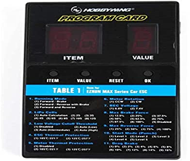 Hobbywing Programmierbox geeignet für (Modellbau-Reglermodell): Hobbywing Xerun, Ezrun, Seaking