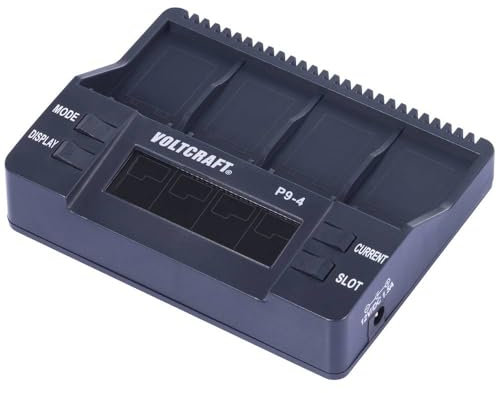 VOLTCRAFT P9-4 9V-Block-Ladegerät NiCd, NiMH, LiIon 9 V Block