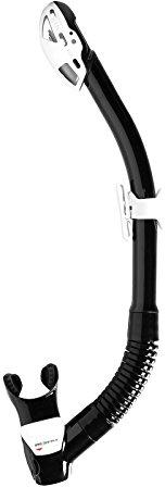 MARES 411487, Schnorchel Unisex Erwachsene Einheitsgröße schwarz/weiß