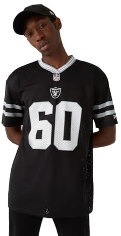 New Era Las Vegas Raiders T Shirt NFL Jersey American Football Fanshirt Schwarz - M