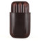 Hiram Custodia per sigari in vera pelle per sigari Humidor portatile multifunzionale per sigari da viaggio per uomo, 5003 marrone, 16*10.8*2cm, Retro