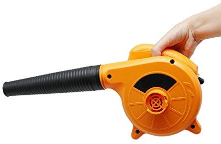 Sopladora,Soplador de Hojas Limpiador de Equipo eléctrico de Aire del Ventilador Polvo Que sopla Polvo Equipo colector de Polvo del Aire del Ventilador 600W 220V soplador Aspirador de Bricolaje