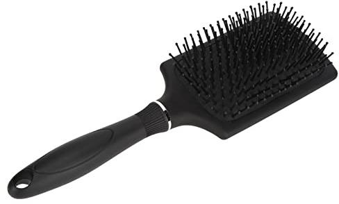 Jxngery Brosse à cheveux à palette facile à démêler Brosse démêlante à palette de massage du cuir chevelu pour cheveux secs et mouillés