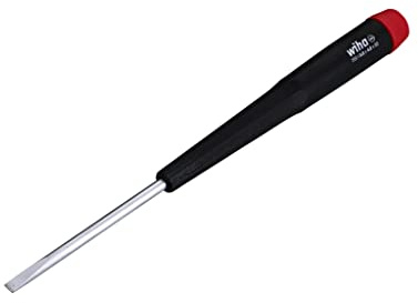 Wiha 96040 Slotted Screwdriver with Precision Handle, 4.0 x 60mm
