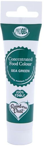 Rainbow Dust ProGel Professional Food Colouring, Sea Green 25g