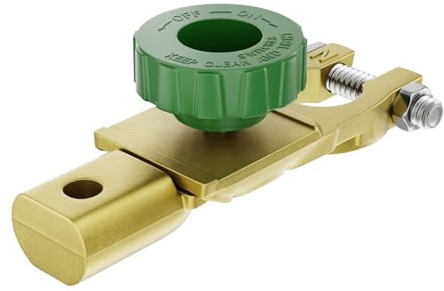 CoCar Auto Kfz 12V 24V Universell Autobatterie Schalter Trennschalter Batteriehauptschalter Stromunterbrecher Hauptstromschalter Hauptschalter für General Auto 14-17mm