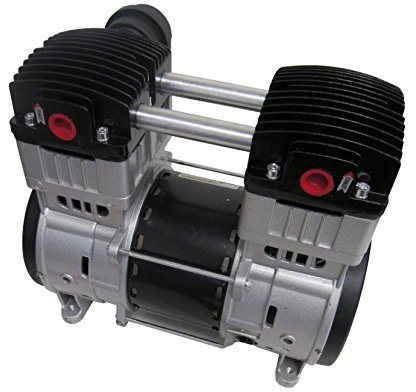 Greeloy GM1600 2 HP Silent Oil Free Air Compressor Motor, (No Tank) 230V 3 Phase