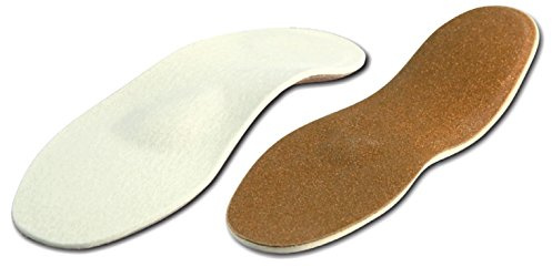orthopädisch-e Wintereinlegesohle-n Korkboden gegen Bodenkälte und Woll-Filz-Laufsohle für warme Füße stabile Senkfuß-Stütze hohe Spreizfuß-Stütze (36)