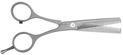 EHASO doppelseitige Effilierschere Rostfrei, 14cm mit 28er Zahnung