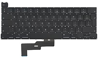 ICTION Teclado de repuesto QWERTY para MacBook Pro Retina 13 ''A2289 Reino Unido Teclado 2020 año