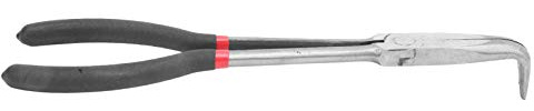Alicates de Punta de Aguja de 90 Grados, Preciso y Resistente a Alta Temperatura, Alicates de Punta Curvada, 11 Pulgadas (280 Mm) para Electricistas, Reparaciones en Hogar y Profesionales