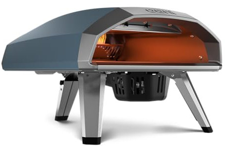 Ooni Koda 2 Horno de Pizza a Gas 14 – Azul Pizarra – Horno Para Pizza a Gas Portátil con Tecnología G2 – Compacto y Potente – Pizza Napolitana en 60 Segundos – Ooni Pizza Oven (37 mbar)