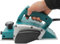 Rabot à bois électrique 600 W - 16500 tr/min - Largeur de rabotage : 82 mm - Profondeur de coupe : 2 mm - Rabot électrique pour bricolage