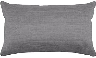 LOVELY CASA Bea Kissen Polyester anthrazit 30 x 50 cm