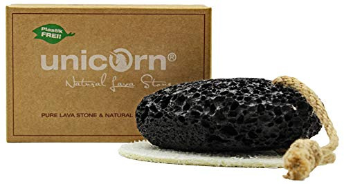 unicorn Lava-Bimsstein mit Luffa-Ablage