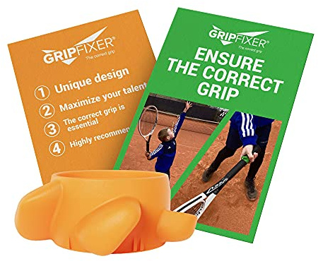 GRIPFIXER Tennis Grip Trainer (Small Size, Right Hand) - Tennis Training Equipment - Grip Aid