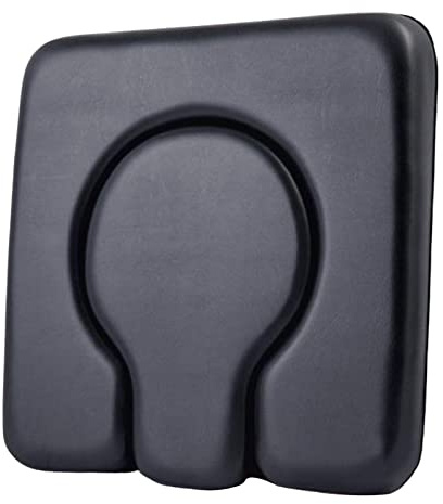 Milageto Commode Seat Cushion, Detachable Comfortable Portable Toilet Cushion, Sponge Padded Waterproof Universal for Shower Elderly