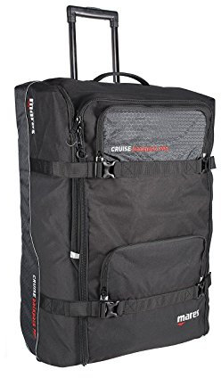 Mares Rucksack mit Rollen Cruise Pro, Black, 40 x 31 x 80 cm, 128 Liter