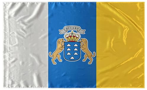 Durabol Bandera Islas Canarias 150 x 90 cm Satén