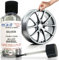 M.A.D MYLDAN AUTO DESIGN M.A.D Silver Alloy Wheel Touch-Up Repair Kit - 30ml Gloss Finish Paint with Brush for Curbing Scratches & Scuffs - Chip-Resistant, Helios Formula