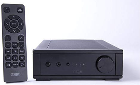 Rega IO - Amplificatore integrato con stadio fono integrato, 30 W per canale e presa per cuffie