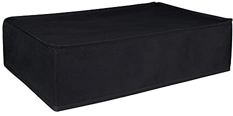 PlayVital Cover Antipolvere per ps5 Console, Copertura Nylon Orizzontale Custodia Protettiva Impermeabile per ps5 Console Disc&Digital Edition, Nero