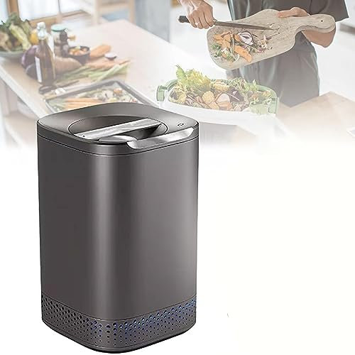 DaMga Elektrischer Küchenkomposter,Berührungslos Für Die Hygienische Abfallentsorgung,Automatischer Food Waste Cycler,Verwandeln Sie Müll in Kompost Mit 2,5L Fassungsvermögen,220V