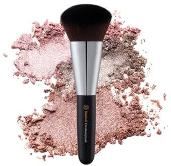 STUDIO17 Chin Shedding Brush for Makeup | Contouring Brush for Along the Chin Line | Professional Makeup Brush with Premium Synthetic Bristles | Flawless Korean Makeup Brushes