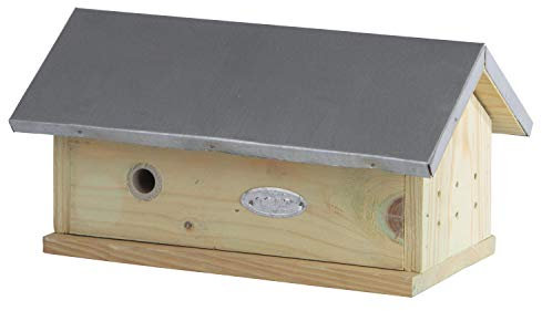 Hummelhaus Nistkasten aus Kiefernholz mit Zink Dach