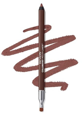 Revlon ColorStay Multi-Liner, Lápiz Delineador Multiusos para Labios, Ojos y Rostro con Fórmula Vegana, Cremosa y de Larga Duración, Tono 003 Less Traced