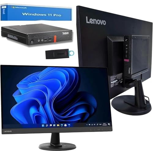 All-in-One PC Lenovo 27 | i7-8700T | 16GB RAM | 1TB SSD | WLAN/Bluetooth | Windows 11 Pro + Office 2021 | Komplett-PC einsatzbereit