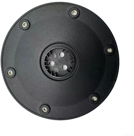 Rasenmäher Roboter Cutterhead 574487101, für Bosch Indego R38Li/R40Li/R45Li/R50Li/R70Li/R75Li/R80Li & für Flymo 1200R, Stahl, 142,8 × 16,9 mm, Schwarz