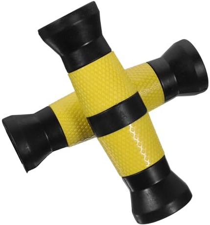 BESPORTBLE Impugnature per Sollevamento Pesi in PVC Antiscivolo 2 Pezzi per Manubri, Coperture Spesse Riutilizzabili Ergonomiche per Allenamento Fitness a Casa, Palestra e Viaggi