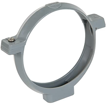 collier à bride - diamètre 100 mm - gris - nicoll cot