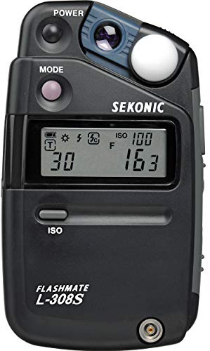 Sekonic L-308S Flashmate Digital Incident, Reflected & Flash Light Meter