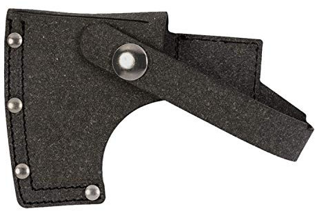 Fiskars Recycled Leather Hatchet Sheath - Premium Water-Resistant Blade Cover - Sharp Blades & Durable Blade Cover - Eco-Friendly Italian Leather with Secure Snap Closure