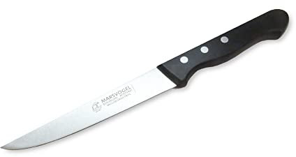 Marsvogel - Gastronomiemesser - Haushaltsmesser 5 - Griff POM schwarz - Klinge 12,5 cm - Qualität aus Solingen!