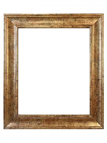 FRAMES BY POST Scandi - Marco de fotos (plástico, cristal, 50 x 40 cm), color dorado