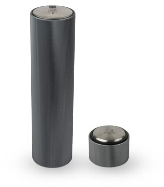 PEUGEOT - Line Reverse - Rechargeable Electric Corkscrew in Aluminum - 100% Automatic - Long-Lasting Battery Life - Fast Recharging - Carbon Color