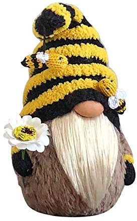 Lomelomme Niedliche Wichtel mit Tulpen Blumensträuße Frühling Plüsch Figuren Puppe Süßer Zwerg Wichtel Figuren Geschenk für Frauen Mama Hochzeitstag Freundin Ehefrau Muttertag Dankeschön (Rosa+Grau)